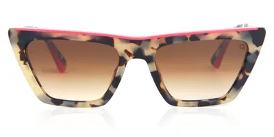 Etnia Barcelona Walo Sun Hvfu Women's Sunglasses Rainbow Size 54 In Multi