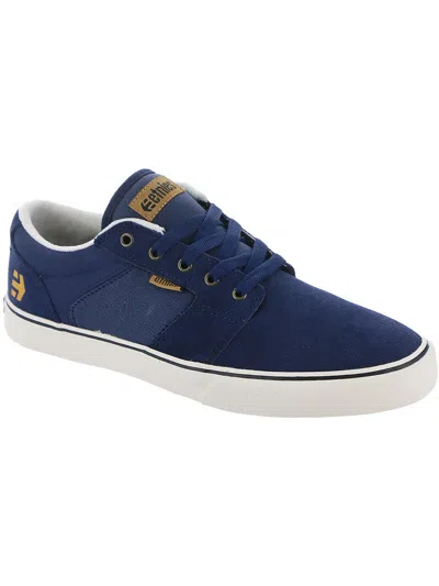 Etnies Barge Mens Suede Lace-up Skate Shoes In Multi