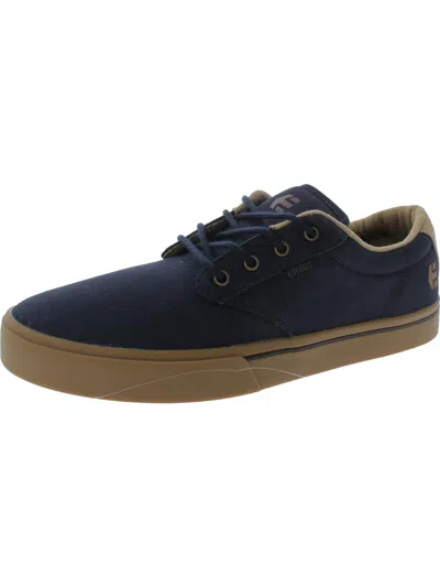 Etnies Jameson 2 Eco Mens Lace-up Canvas Casual And Fashion Sneakers In Blue