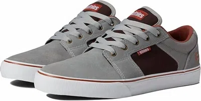 Etnies Men's Barge Skate Shoes In Stone In Multi