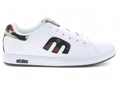 Pre-owned Etnies Men's  Callicut Sneakers In White/camo In Multi