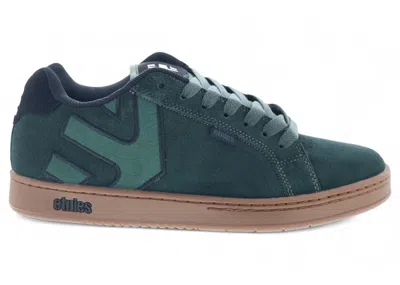 Pre-owned Etnies Men's  Fader Sneakers In Green/gum