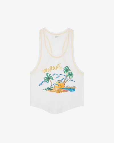 Isabel Marant Étoile Arielle Tee-shirt In White