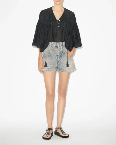 Isabel Marant Étoile Axeliana Top In Black
