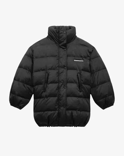 Isabel Marant Étoile Belize Coat In Black