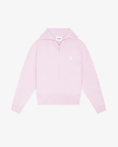 Isabel Marant Étoile Cardigan Axelle In Lilac