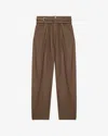 Isabel Marant Étoile Celia Pants In Khaki