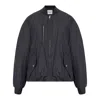 Isabel Marant Étoile Coleen Cotton-blend Bomber Jacket In Black