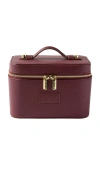 Etoile Collective Mini Vanity Case In Burgundy