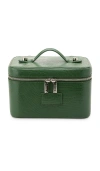 Etoile Collective Mini Vanity Case In Moss Lizard Print