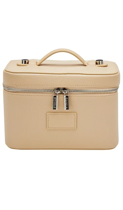 Etoile Collective Mini Vanity Case In Tan