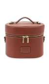 Etoile Collective Oval Toiletry Case In Brown