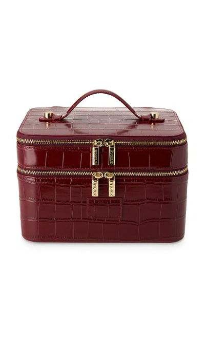 Etoile Collective X Revolve Duo Vanity Case In Burgundy