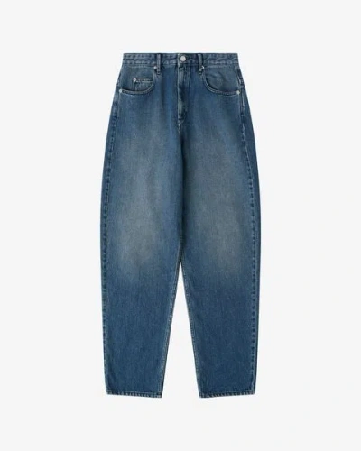 Isabel Marant Étoile Corsy Jeans In Blue