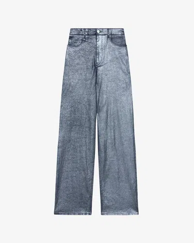 Isabel Marant Étoile Cover Pants In Silver