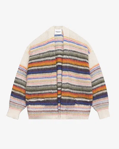 Isabel Marant Étoile Dana Cardigan In Multicolor
