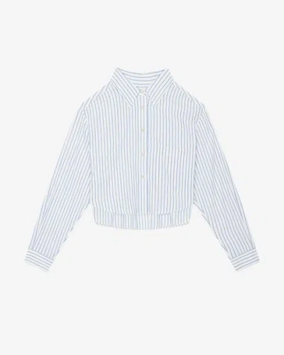 Isabel Marant Étoile Eliora Shirt In Blue