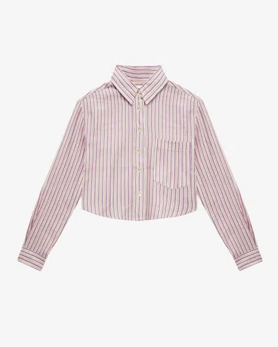 Isabel Marant Étoile Eliora Shirt In Lilac