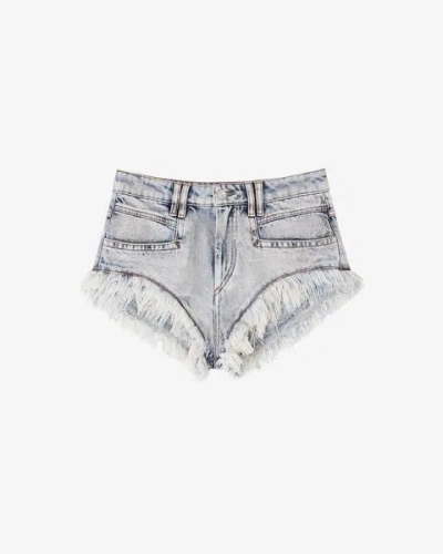 Isabel Marant Étoile Eneidao Shorts In Light Blue