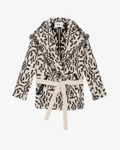 Isabel Marant Étoile Faith Mantel In Black