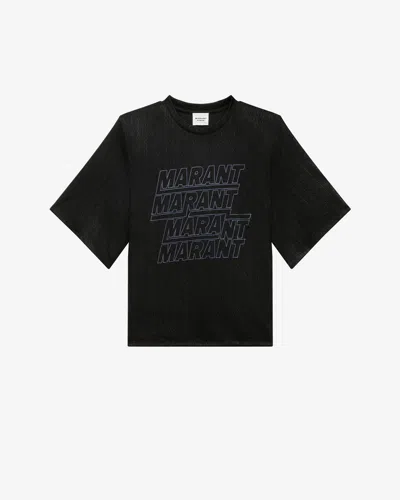 Isabel Marant Étoile Freya T-shirt In Black