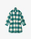 Isabel Marant Étoile Gabriel Coat In Green