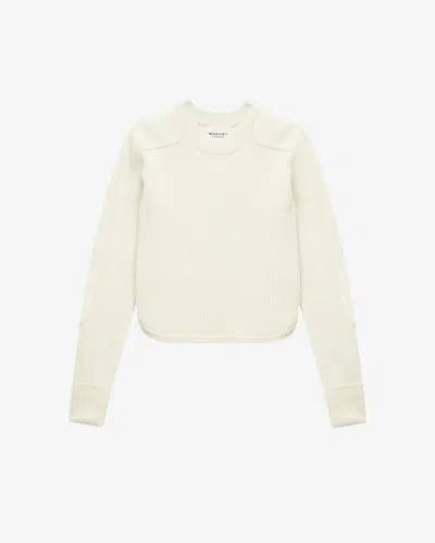 Isabel Marant Étoile Gabyne Sweater In Ecru