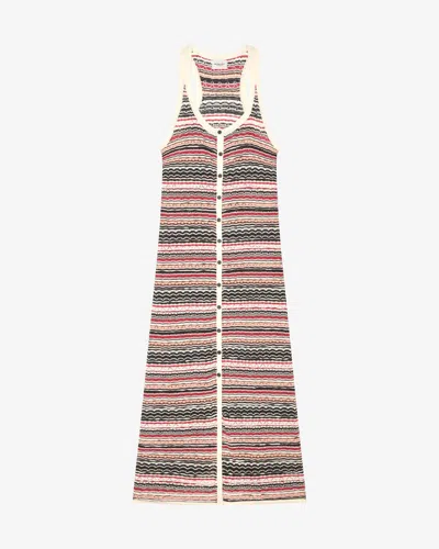 Isabel Marant Étoile Haroya Dress In Raspberry