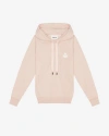 Isabel Marant Étoile Hoodie Malibu Mit Logo In Pearl Rose-ecru