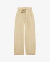 Isabel Marant Étoile Priana Pants In Light Khaki