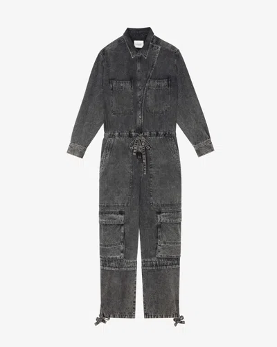 Isabel Marant Étoile Idany Overall In Gray