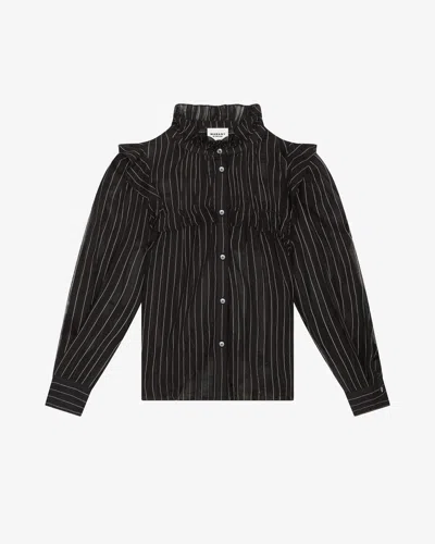 Isabel Marant Étoile Idety Shirt In Black