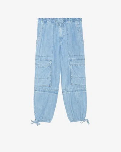 Isabel Marant Étoile Ivy Trousers In Blue