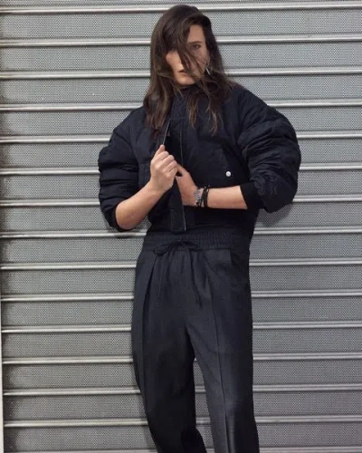 Isabel Marant Étoile Jacke Bessime In Schwarz Gewaschen