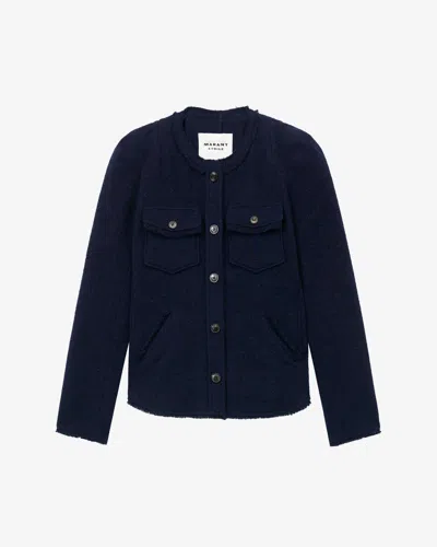 Isabel Marant Étoile Nelly Jacket In Midnight