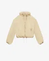Isabel Marant Étoile Toggle-detailing Bomber Jacket In Light Khaki