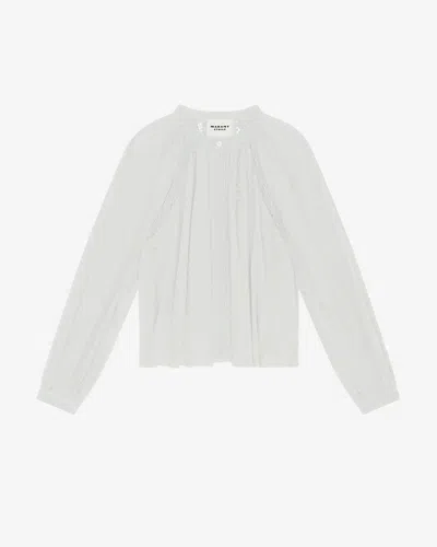 Isabel Marant Étoile Janelle Shirt In White