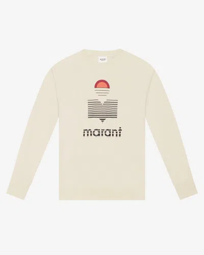 Isabel Marant Étoile Kiefferf Tee-shirt In Ecru