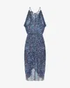 Isabel Marant Étoile Kleid Fadelo In Midnight