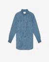 Isabel Marant Étoile Kleid Ilaya In Blue