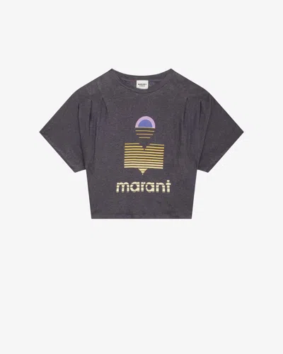 Isabel Marant Étoile Kyanza Tee-shirt In Faded Night