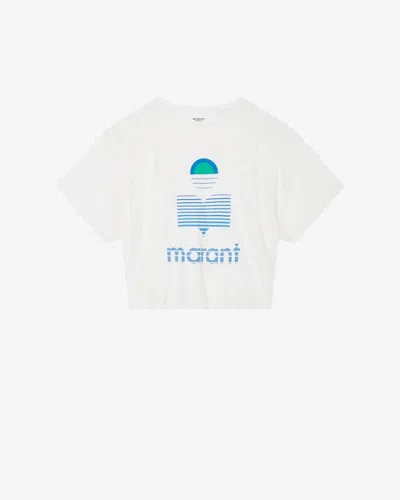 Isabel Marant Étoile Kyanza Tee-shirt In White