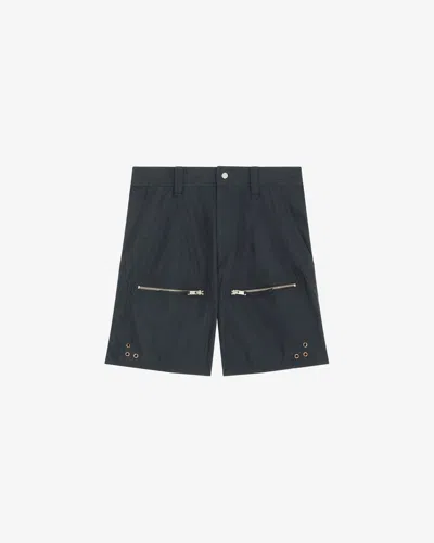 Isabel Marant Étoile Kynan Shorts In Black