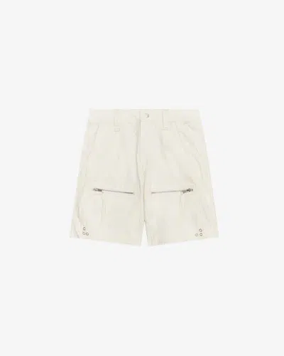 Etoile Kynan Shorts In Ecru