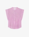 Isabel Marant Étoile Leaza Oberteil In Mauve