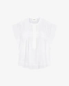 Isabel Marant Étoile Marant Étoile Woman Top Ivory Size 4 Cotton In White