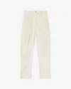 Isabel Marant Étoile Lois Pants In Ecru