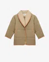 Isabel Marant Étoile Mantel Gally In Khaki