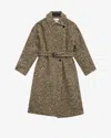 Isabel Marant Étoile Mantel Horia In Khaki