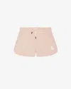 Isabel Marant Étoile Mifa Shorts In Pearl Rose-ecru